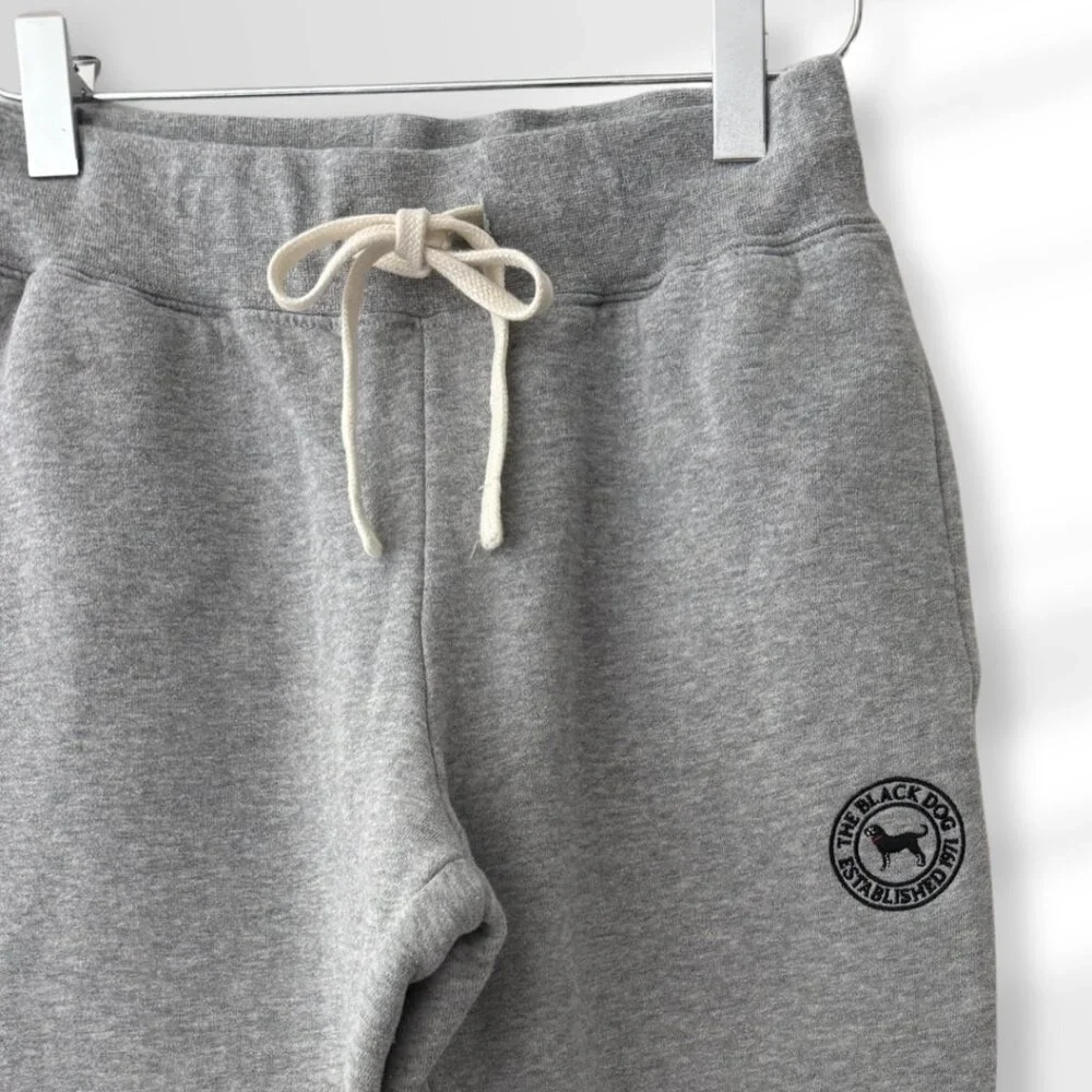 The Black Dog Light Gray Jogger Sweatpants Size XXS Girls/Women - Picture 2 of 5